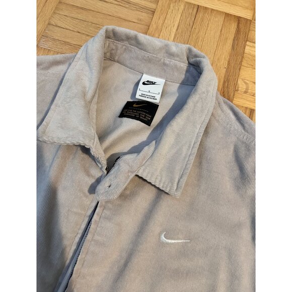 Nike Life Harrington Khaki Corduroy Jacket Large - Picture 3 of 5